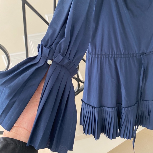 Alexis off shoulder draw string waist dress - S 💙 - Picture 8 of 12